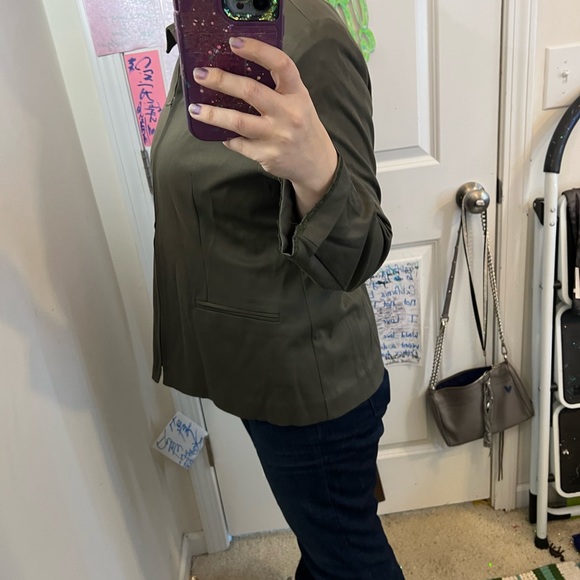 N TOUCH VINTAGE BLAZER SHOULDER PADS FULL ZIP 14 XL - Picture 7 of 11